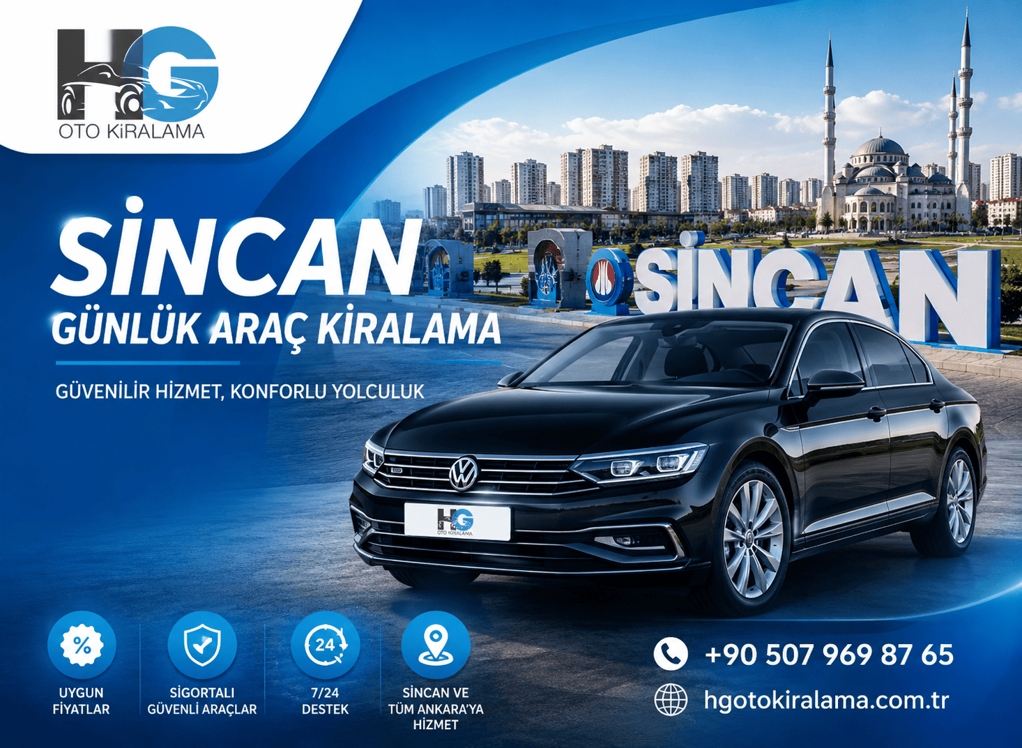 Sincan Günlük Araç Kiralama