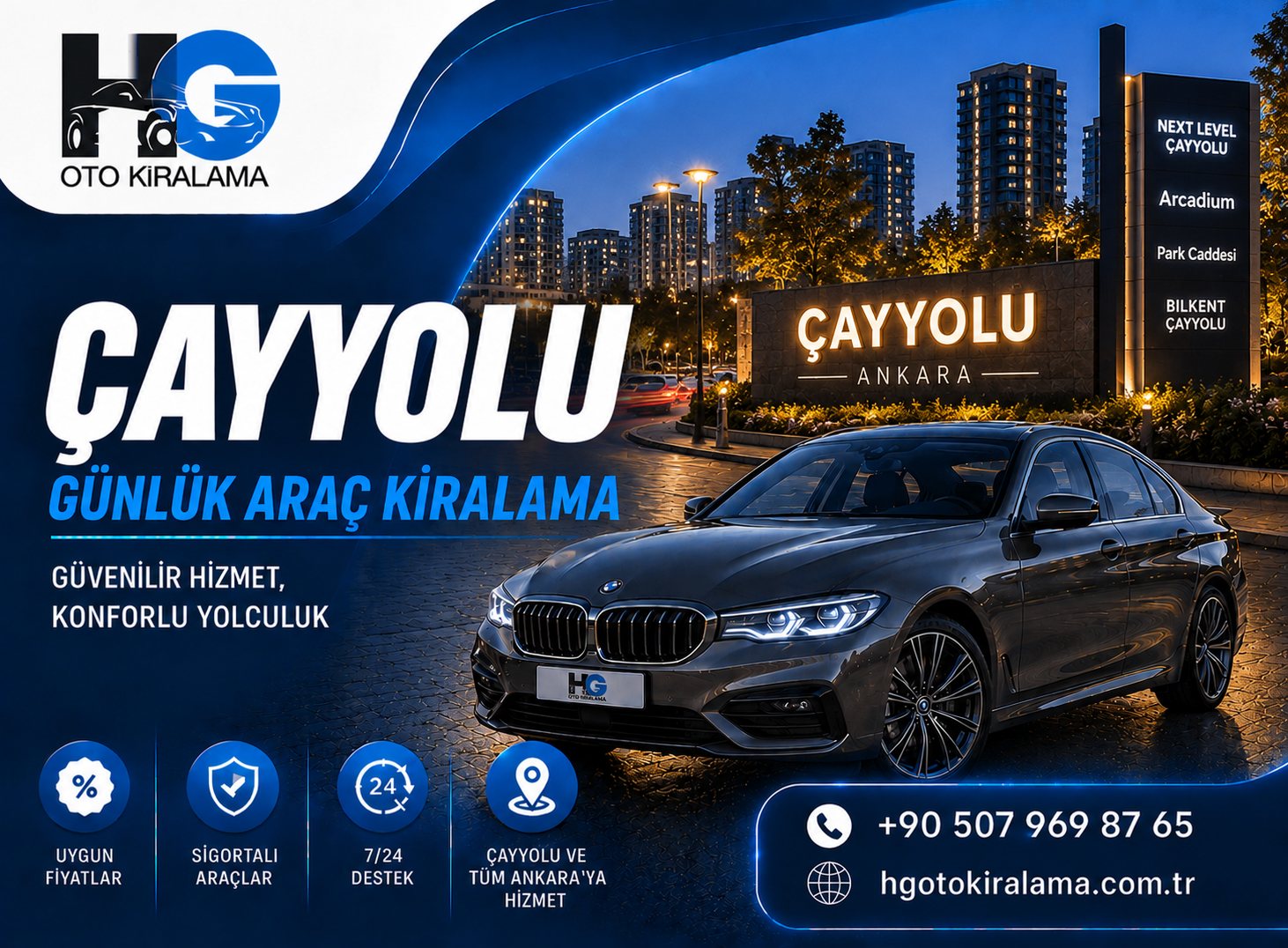 Çayyolu Araç Kiralama